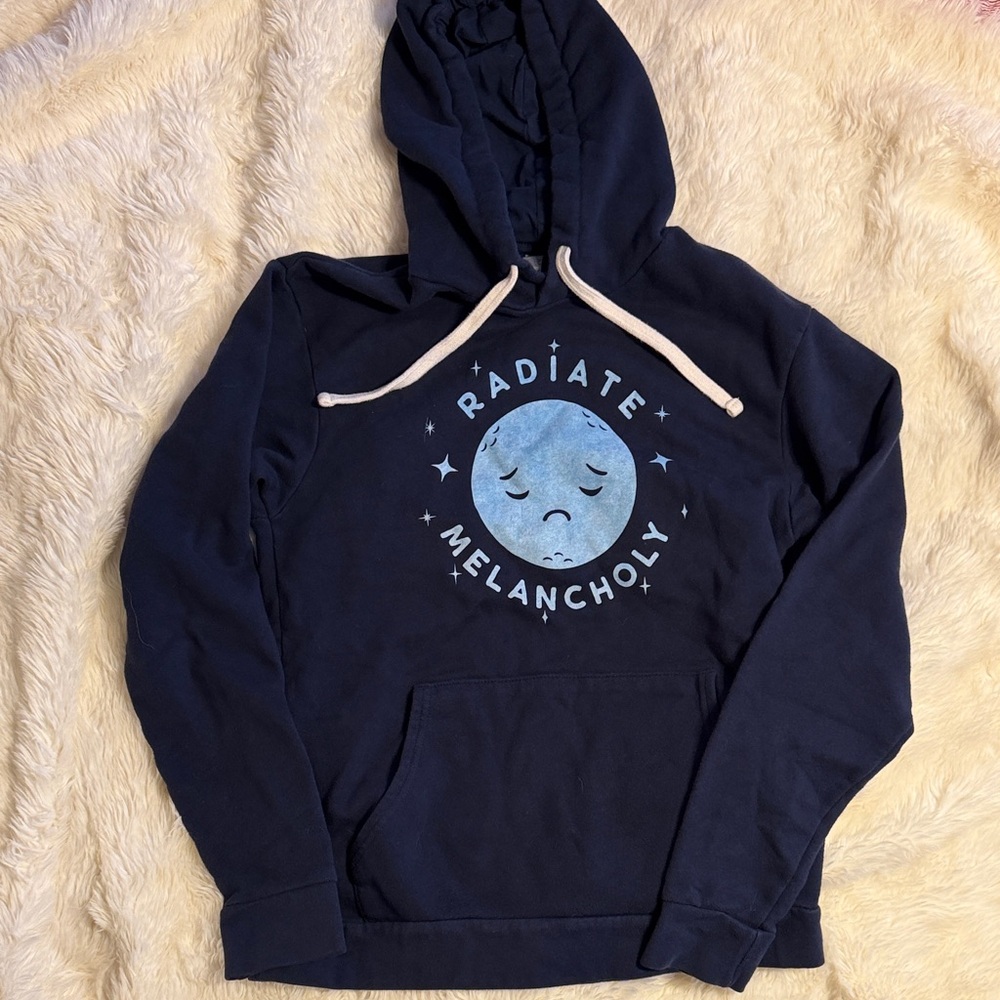 Radiate Melancholy Navy Hoodie